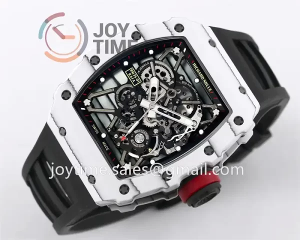 Richard Mille RM35-01 BBR 1:1 Best Edition NTPT Case Rubber Strap Clone RMUL3