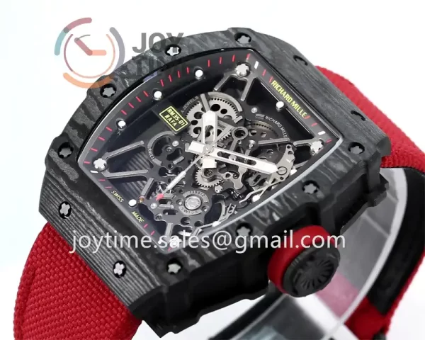 Richard Mille RM35-01 BBR 1:1 Best Edition NTPT Case Nylon Strap Clone RMUL3