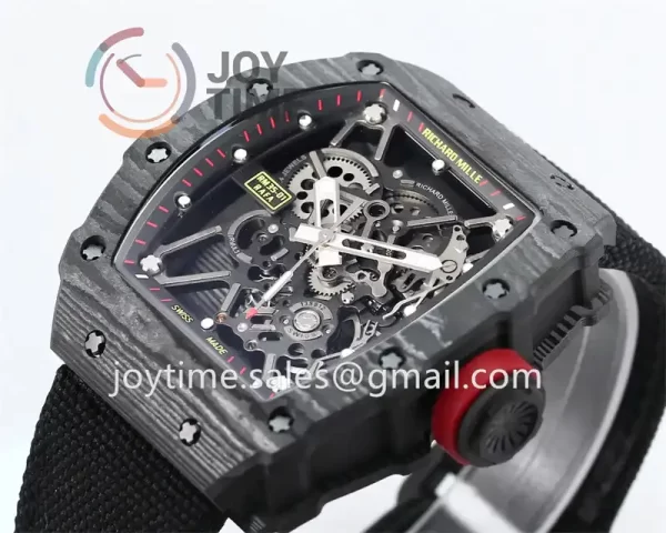 Richard Mille RM35-01 BBR 1:1 Best Edition NTPT Case Nylon Strap Clone RMUL3