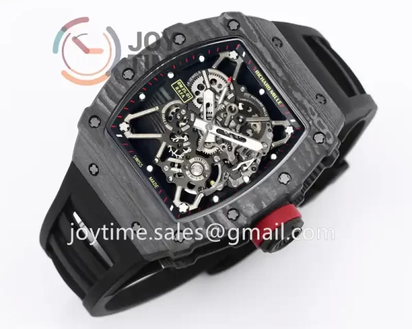 Richard Mille RM35-01 BBR 1:1 Best Edition NTPT Case Rubber Strap Clone RMUL3