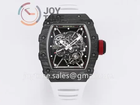 Richard Mille RM35-01 BBR 1:1 Best Edition NTPT Case Rubber Strap Clone RMUL3