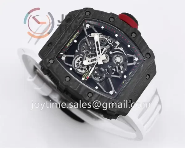 Richard Mille RM35-01 BBR 1:1 Best Edition NTPT Case Rubber Strap Clone RMUL3