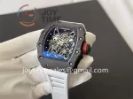 Richard Mille RM35-02 T+ 1:1 Best Edition NTPT Case Rubber Strap Clone RMUL3