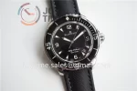 Blancpain Fifty Fathoms ZF 1:1 Best Edition SS Case Sail-canvas Strap A2836