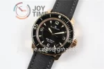 Blancpain Fifty Fathoms ZF 1:1 Best Edition RG Case Sail-canvas Strap A2836