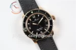 Blancpain Fifty Fathoms ZF 1:1 Best Edition RG Case Sail-canvas Strap A2836