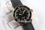 Blancpain Fifty Fathoms ZF 1:1 Best Edition RG Case Sail-canvas Strap A2836