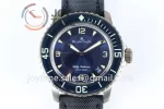 Blancpain Fifty Fathoms ZF 1:1 Best Edition Titanium Case Sail-canvas Strap A2836