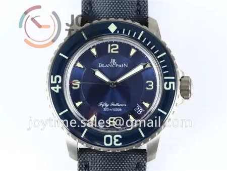 Blancpain Fifty Fathoms ZF 1:1 Best Edition Titanium Case Sail-canvas Strap A2836