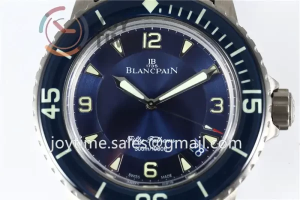 Blancpain Fifty Fathoms ZF 1:1 Best Edition Titanium Case Sail-canvas Strap A2836