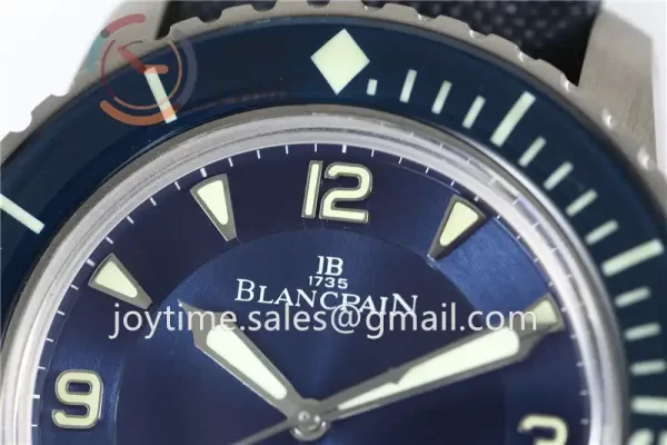 Blancpain Fifty Fathoms ZF 1:1 Best Edition Titanium Case Sail-canvas Strap A2836