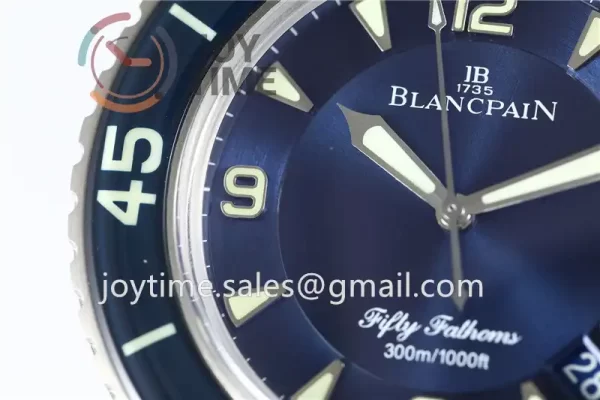 Blancpain Fifty Fathoms ZF 1:1 Best Edition Titanium Case Sail-canvas Strap A2836