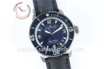 Blancpain Fifty Fathoms ZF 1:1 Best Edition Titanium Case Sail-canvas Strap A2836