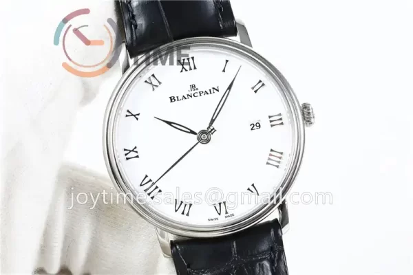 Blancpain Villeret ZF 1:1 Best Edition SS Case Leather Strap A1151