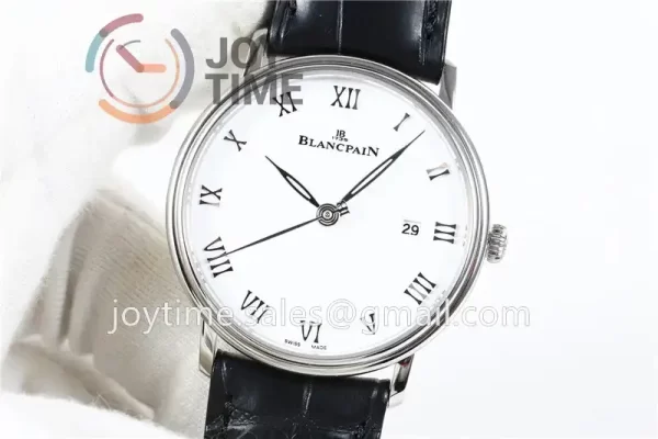 Blancpain Villeret ZF 1:1 Best Edition SS Case Leather Strap A1151