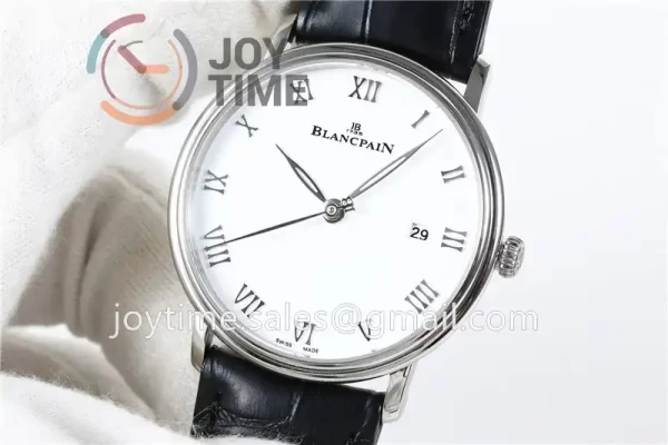 Blancpain Villeret ZF 1:1 Best Edition SS Case Leather Strap A1151