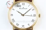 Blancpain Villeret ZF 1:1 Best Edition YG Case Leather Strap A1151