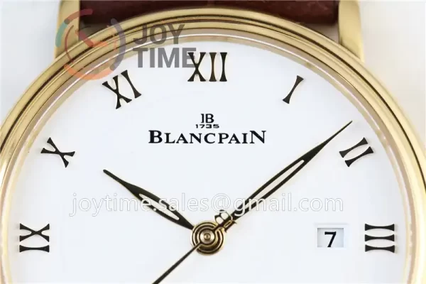 Blancpain Villeret ZF 1:1 Best Edition YG Case Leather Strap A1151