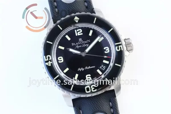 Blancpain Fifty Fathoms ZF 1:1 Best Edition SS Case Sail-canvas Strap A2836