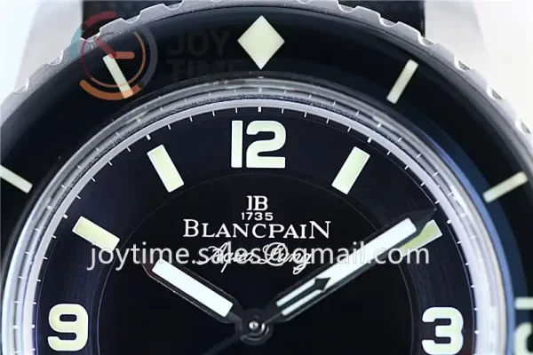 Blancpain Fifty Fathoms ZF 1:1 Best Edition SS Case Sail-canvas Strap A2836