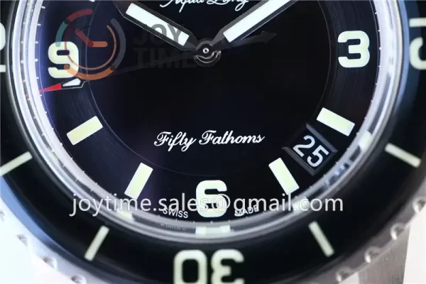 Blancpain Fifty Fathoms ZF 1:1 Best Edition SS Case Sail-canvas Strap A2836