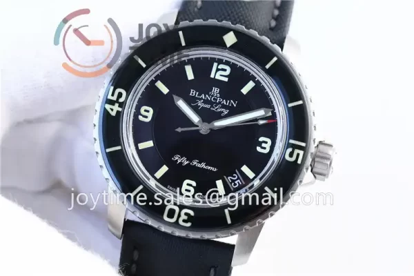 Blancpain Fifty Fathoms ZF 1:1 Best Edition SS Case Sail-canvas Strap A2836