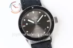 Blancpain Fifty Fathoms Bathyscaphe ZF 1:1 Best Edition SS Case Sail-canvas Strap A1315