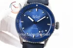 Blancpain Fifty Fathoms Bathyscaphe ZF 1:1 Best Edition Ceramic Case Sail-canvas Strap A1315