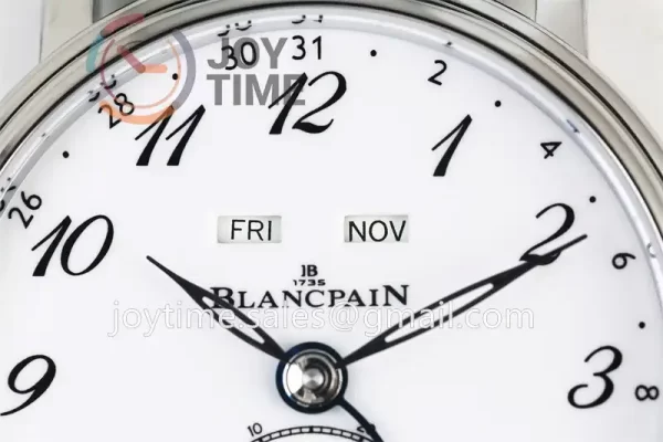 Blancpain Villeret Complicated Function OMF 1:1 Best Edition SS Case Leather Strap A6654