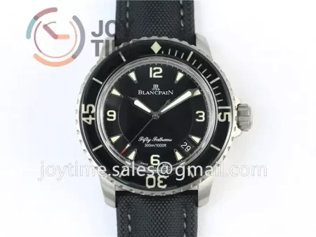 Blancpain Fifty Fathoms ZF 1:1 Best Edition Titanium Case Sail-canvas Strap A2836