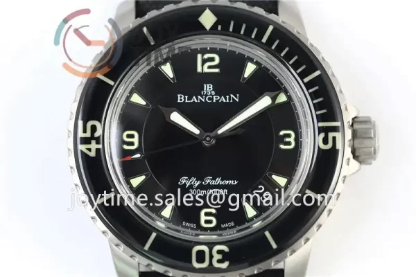 Blancpain Fifty Fathoms ZF 1:1 Best Edition Titanium Case Sail-canvas Strap A2836