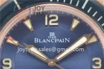 Blancpain Fifty Fathoms ZF 1:1 Best Edition RG Case Sail-canvas Strap A2836