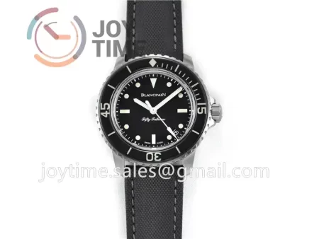 Blancpain Fifty Fathoms ZF 1:1 Best Edition SS Case Sail-canvas Strap A2836