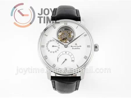 Blancpain Villeret JBF 1:1 Best Edition SS Case Leather Strap Tourbillon