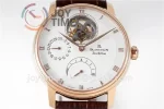 Blancpain Villeret JBF 1:1 Best Edition RG Case Leather Strap Tourbillon