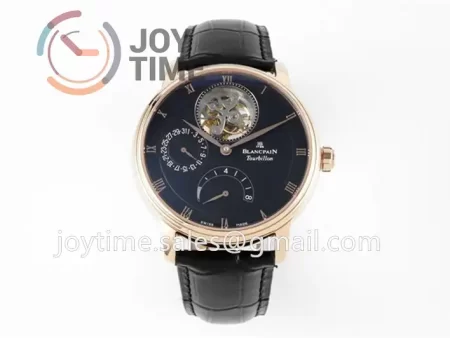 Blancpain Villeret JBF 1:1 Best Edition RG Case Leather Strap Tourbillon