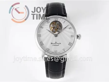 Blancpain Villeret JBF 1:1 Best Edition SS Case Leather Strap Tourbillon