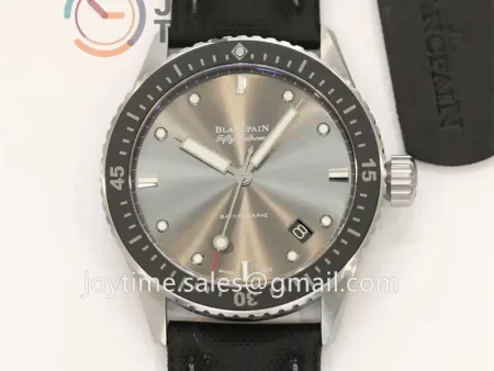 Blancpain Fifty Fathoms Bathyscaphe GF 1:1 Best Edition SS Case Sail-canvas Strap A1315