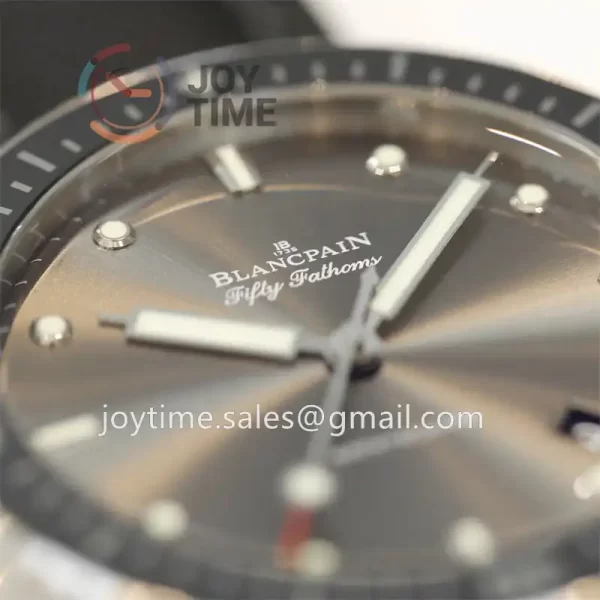 Blancpain Fifty Fathoms Bathyscaphe GF 1:1 Best Edition SS Case Sail-canvas Strap A1315