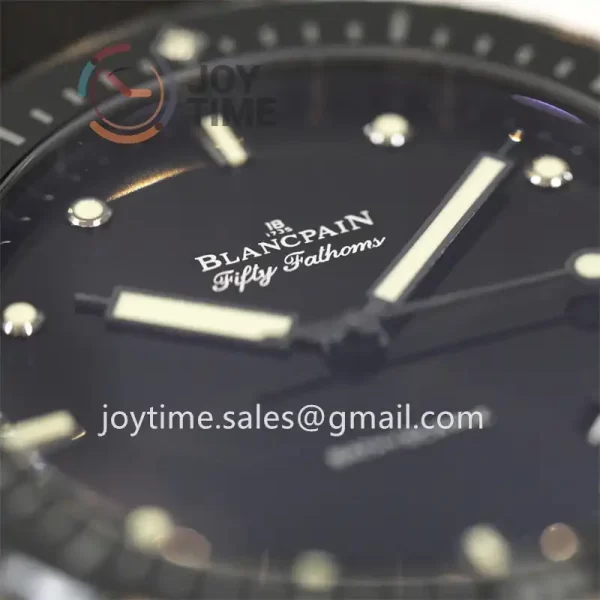 Blancpain Fifty Fathoms Bathyscaphe GF 1:1 Best Edition Ceramic Case Sail-canvas Strap A1315