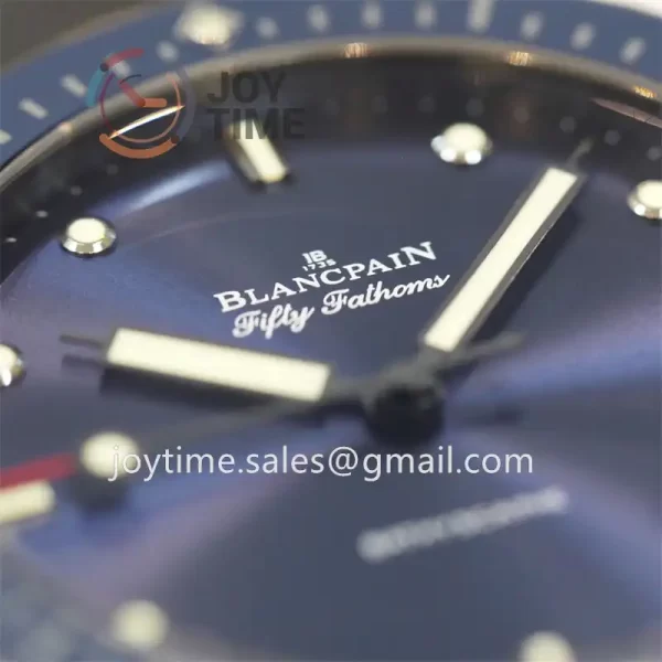 Blancpain Fifty Fathoms Bathyscaphe GF 1:1 Best Edition Ceramic Case Sail-canvas Strap A1315