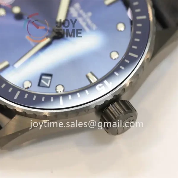 Blancpain Fifty Fathoms Bathyscaphe GF 1:1 Best Edition Ceramic Case Sail-canvas Strap A1315