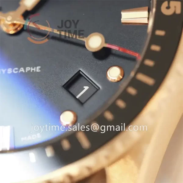 Blancpain Fifty Fathoms Bathyscaphe GF 1:1 Best Edition RG Case Sail-canvas Strap A1315