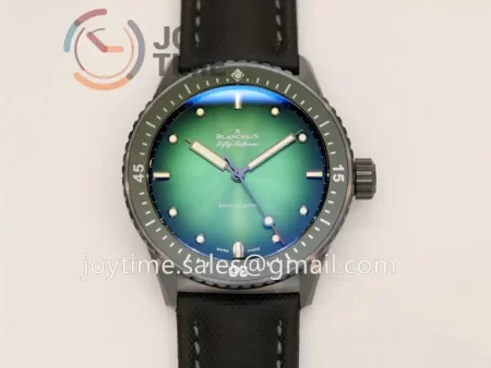 Blancpain Fifty Fathoms Bathyscaphe GF 1:1 Best Edition Ceramic Case Sail-canvas Strap A1315