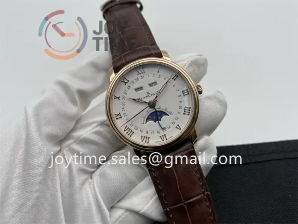 Blancpain Villeret Complicated Function APS 1:1 Best Edition RG Case Leather Strap A6654