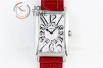 Franck Muller Long Island Ladies GF 1:1 Best Edition SS Case Leather Strap Ronda Quartz （4 Colors）