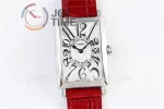 Franck Muller Long Island Ladies GF 1:1 Best Edition SS Case Leather Strap Ronda Quartz （4 Colors）