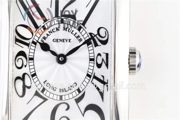 Franck Muller Long Island Ladies GF 1:1 Best Edition SS Case Leather Strap Ronda Quartz （4 Colors）