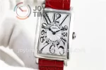 Franck Muller Long Island Ladies GF 1:1 Best Edition SS Case Leather Strap Ronda Quartz （4 Colors）