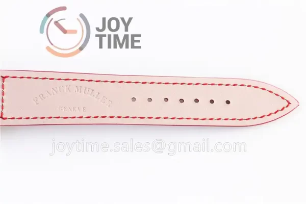 Franck Muller Long Island Ladies GF 1:1 Best Edition SS Case Leather Strap Ronda Quartz （4 Colors）